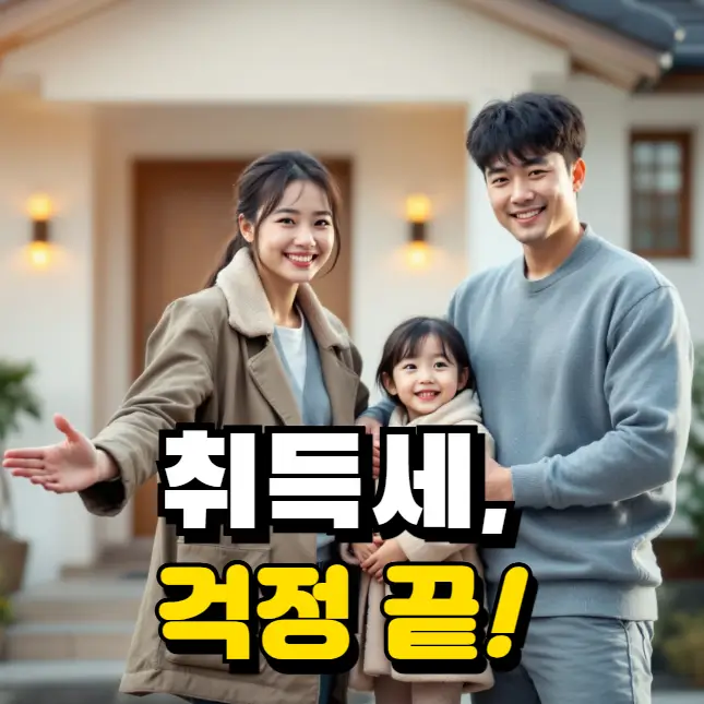 주택 취득세 미리 알고 준비하기